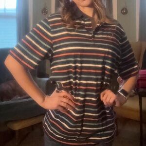 Patagonia Striped Polo Shirt